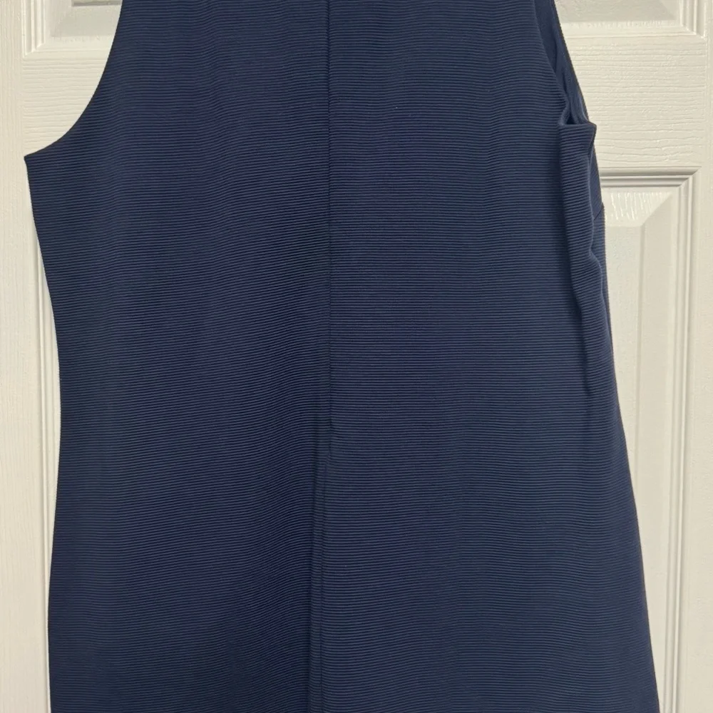 Lilly Pulitzer Navy Dress with White Lace Accent - Picture 2 of 2